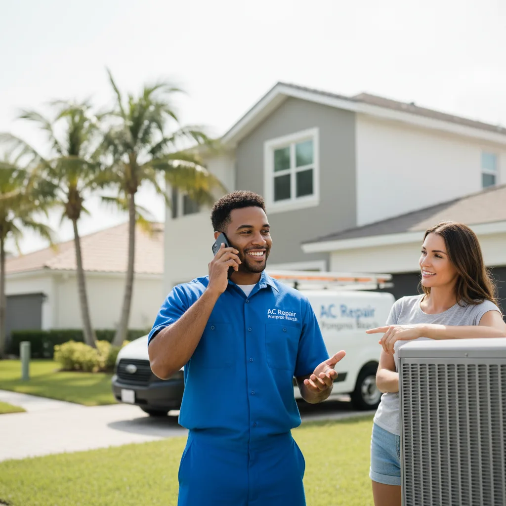 AC Repair Pompano Beach customer support in Wheeling
